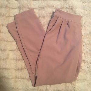 Blush dress slacks